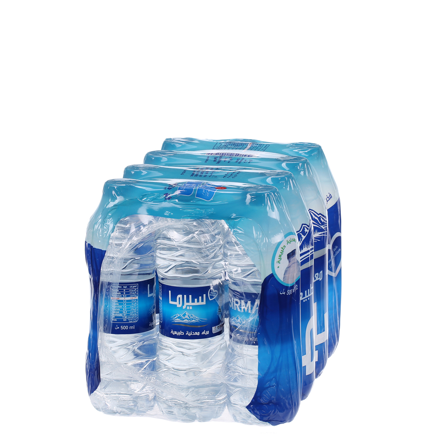 Sirma Natural Spring Water 500 ml × 12 Pack