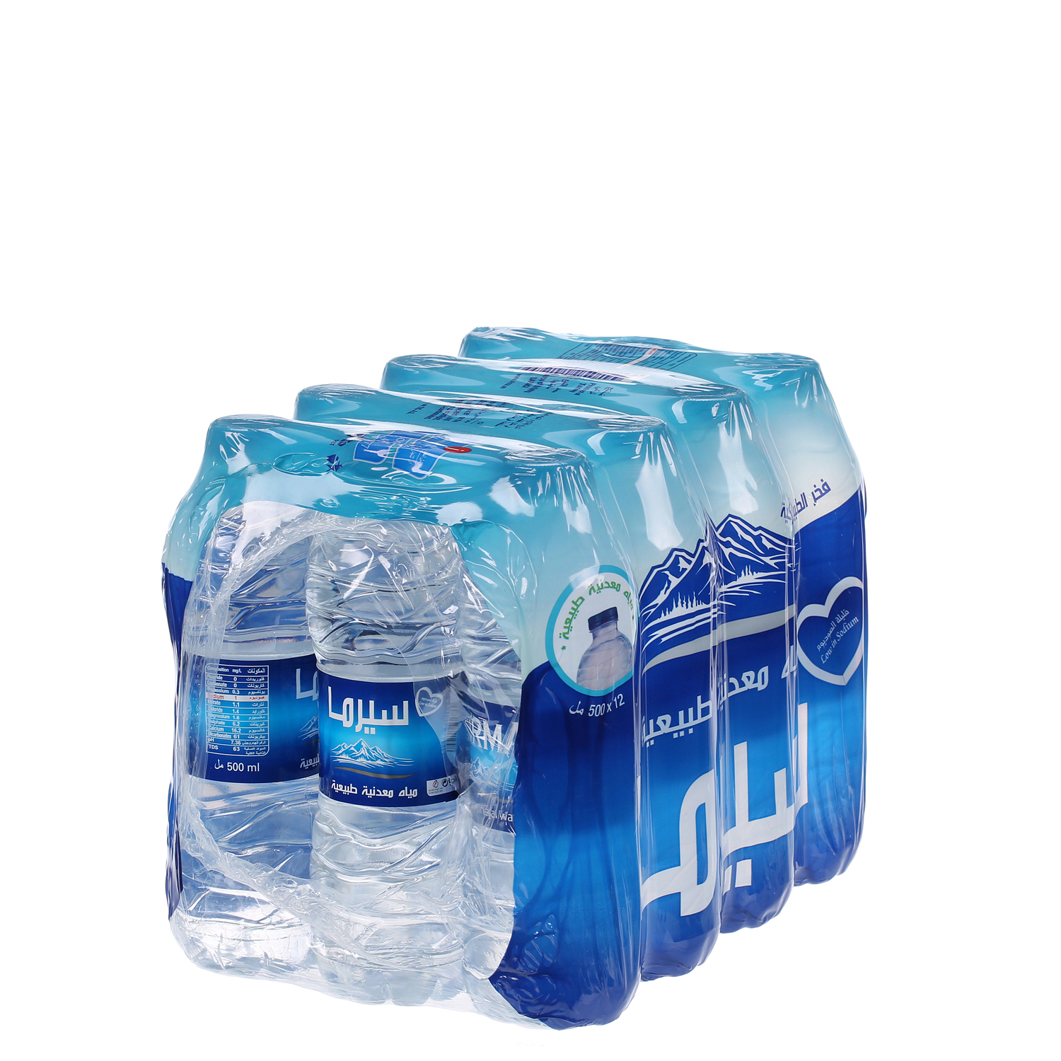 Sirma Natural Spring Water 500 ml × 12 Pack