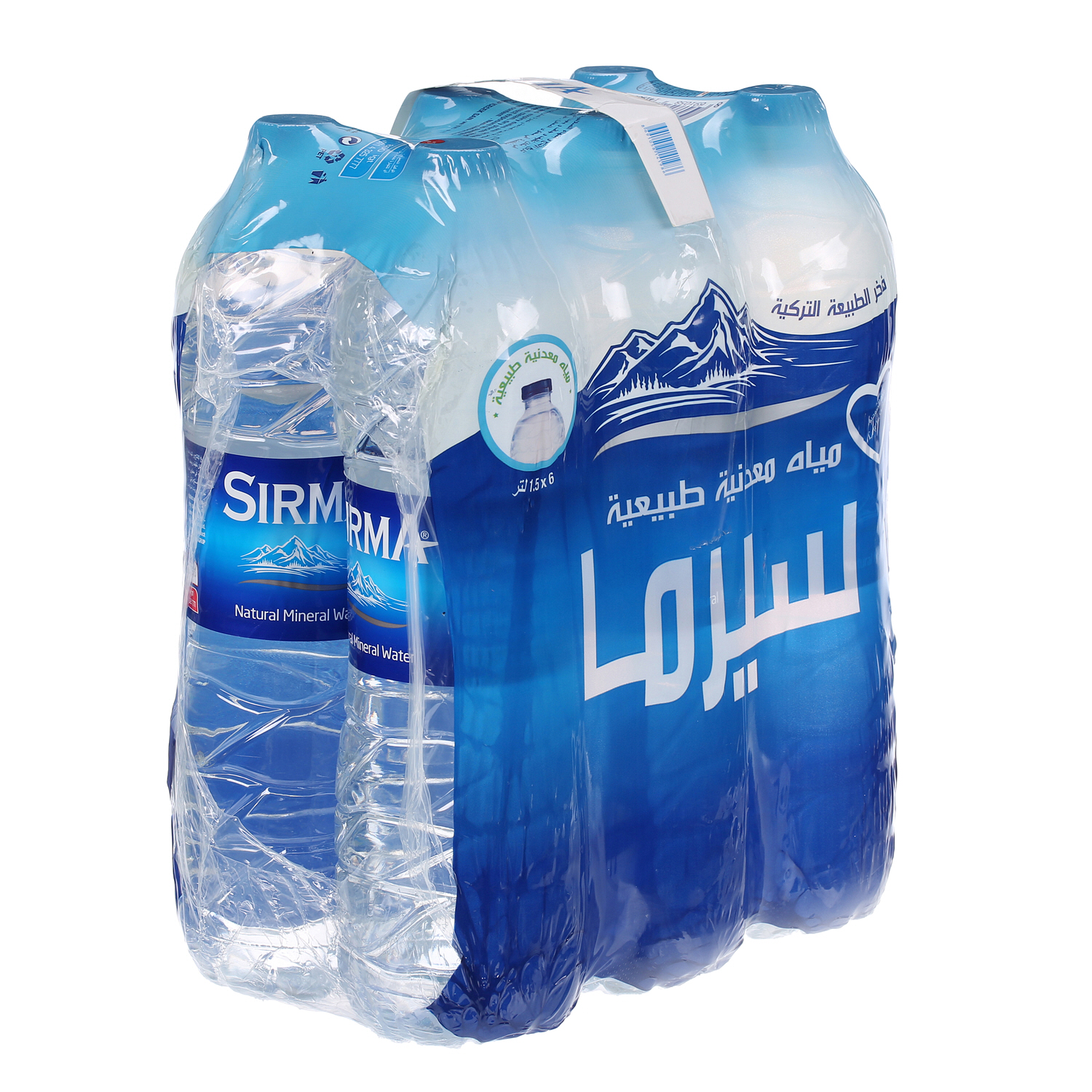 Sirma Natural Spring Water 1.5 L × 6 Pack