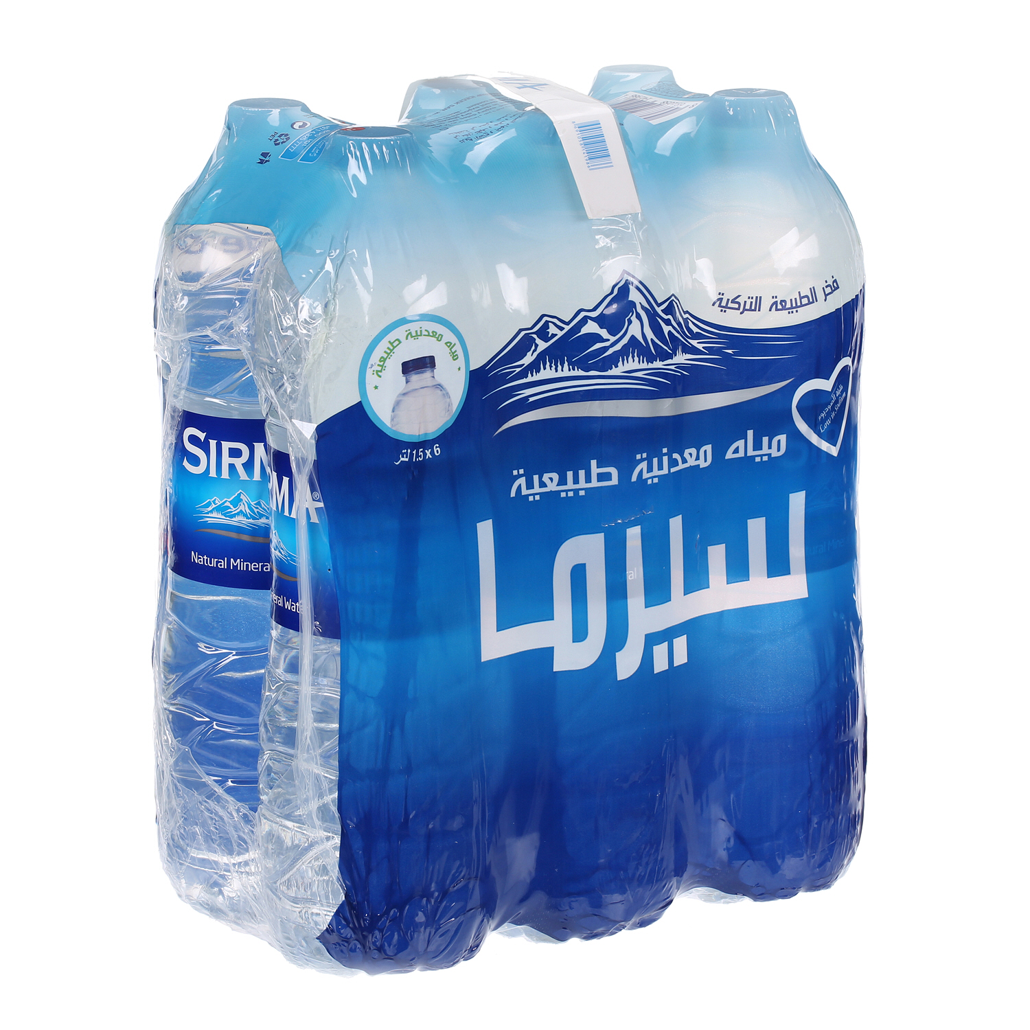 Sirma Natural Spring Water 1.5 L × 6 Pack