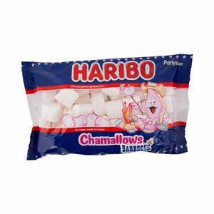هاريبو مارشميلو حلوى وردي/أبيض 300 ج