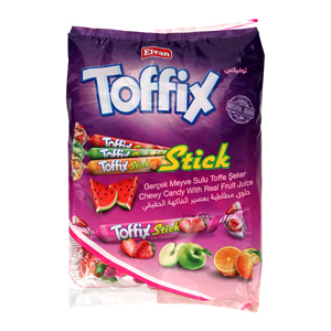 Elvan Toffix Stick Candy Bag 800 g