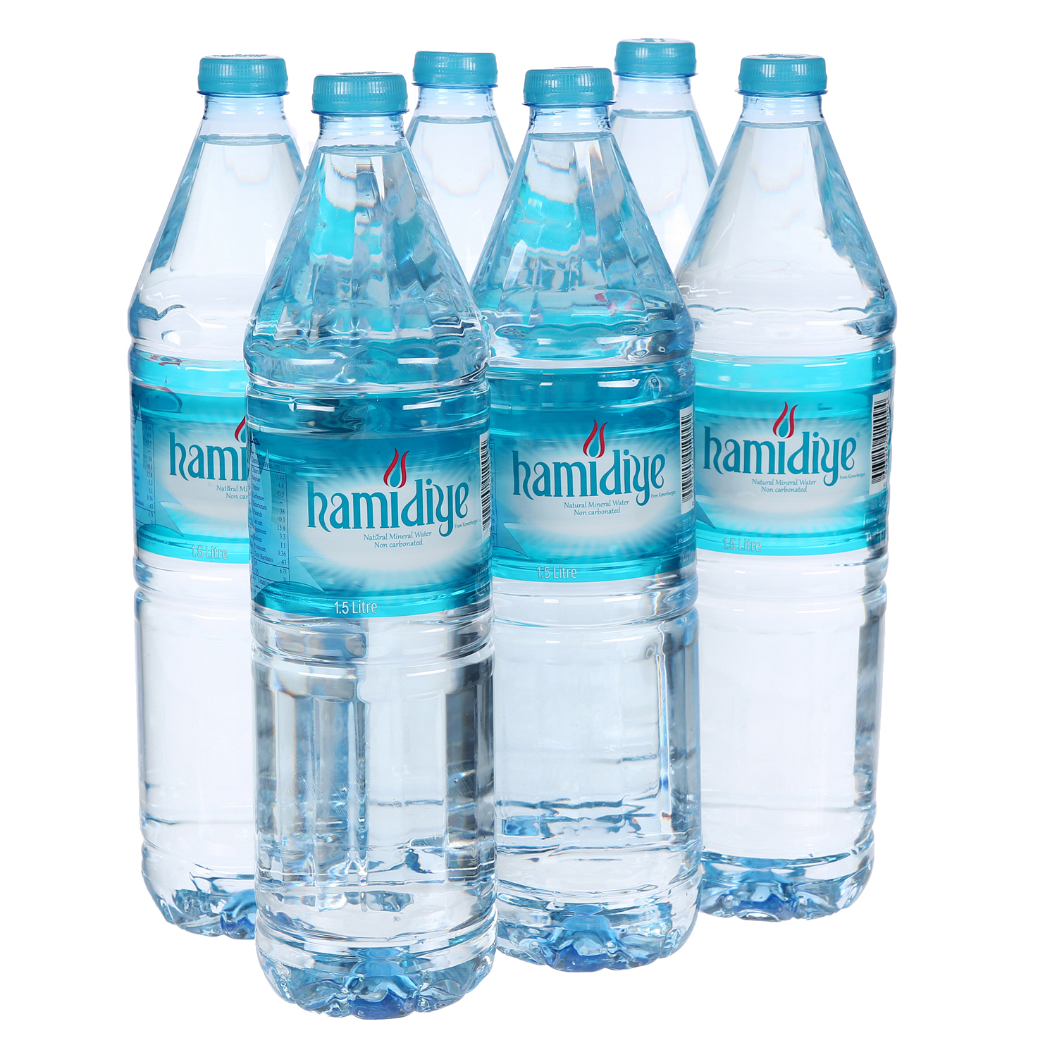 Hamidiya Natural Spring Water 1.5 L × 6 Pack