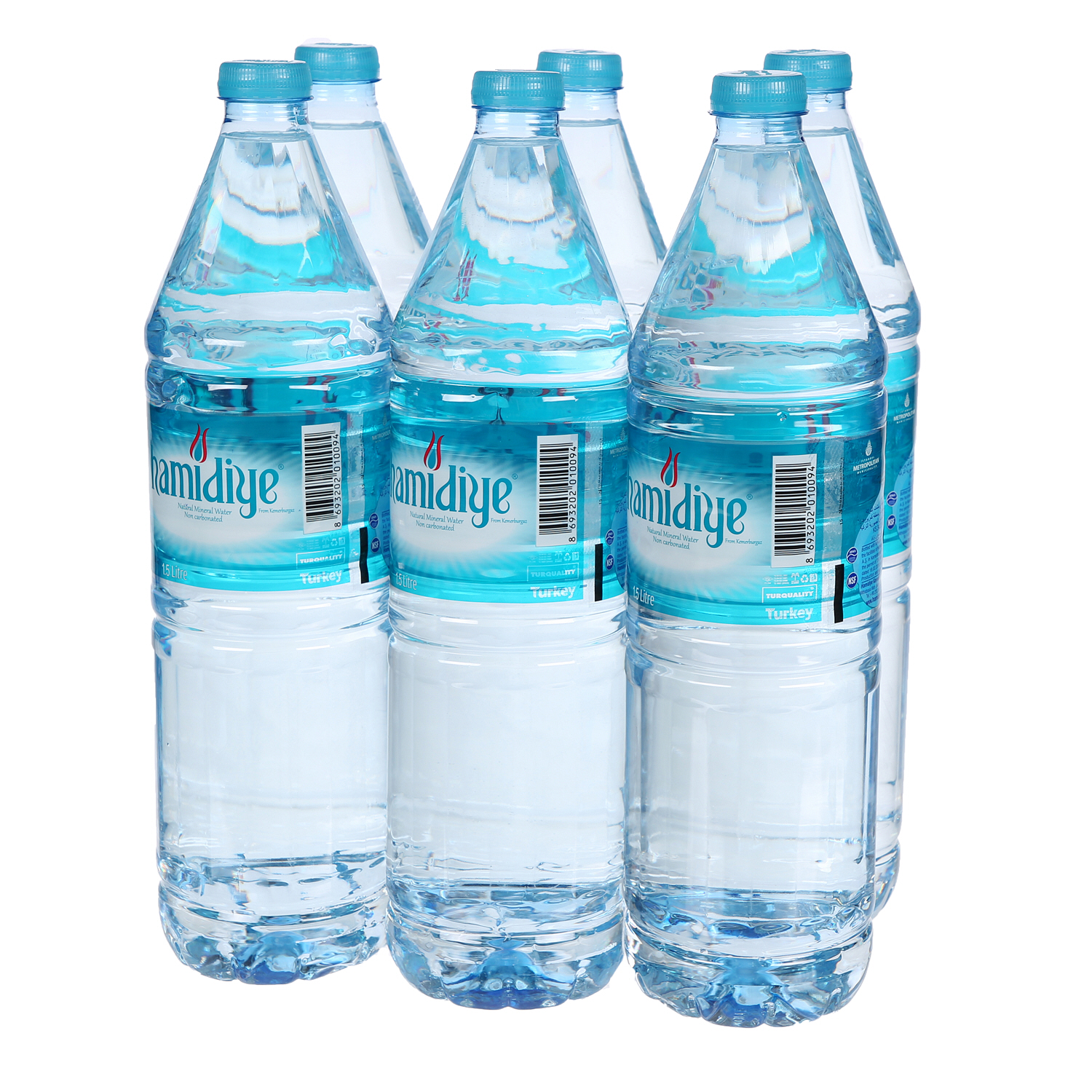 Hamidiya Natural Spring Water 1.5 L × 6 Pack