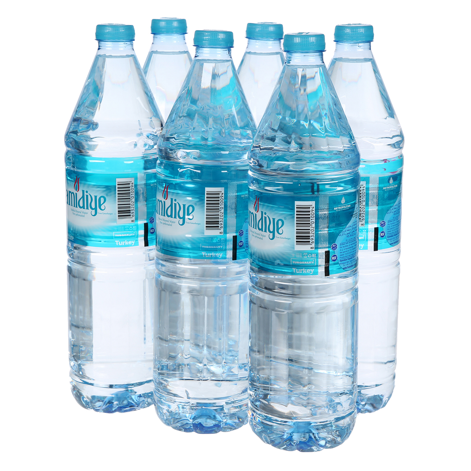 Hamidiya Natural Spring Water 1.5 L × 6 Pack