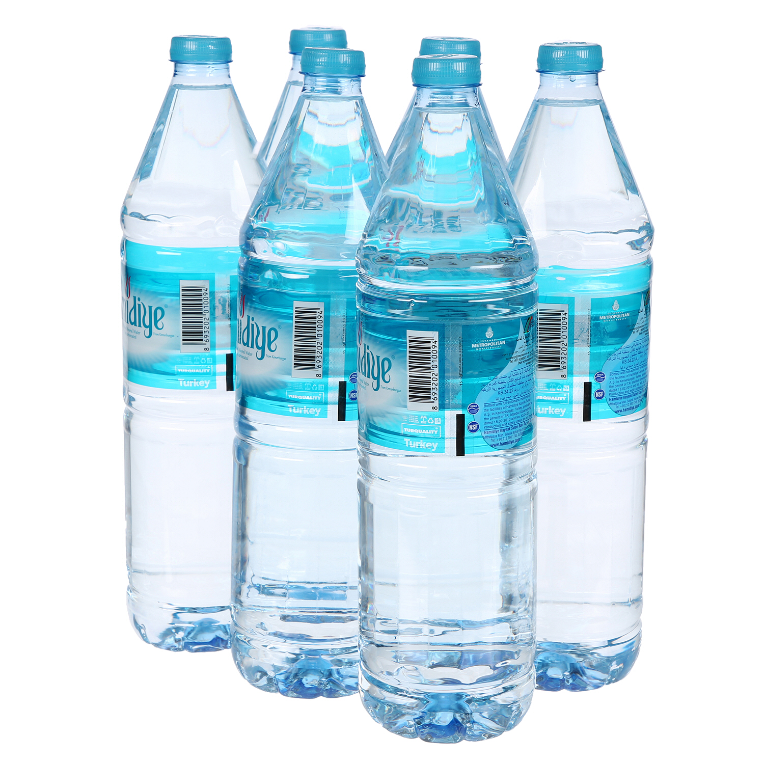 Hamidiya Natural Spring Water 1.5 L × 6 Pack
