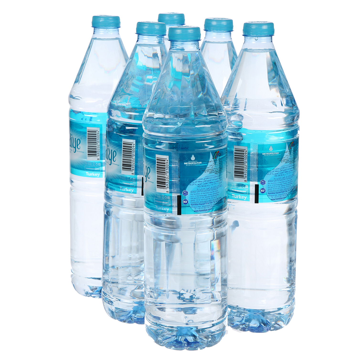 Hamidiya Natural Spring Water 1.5 L × 6 Pack