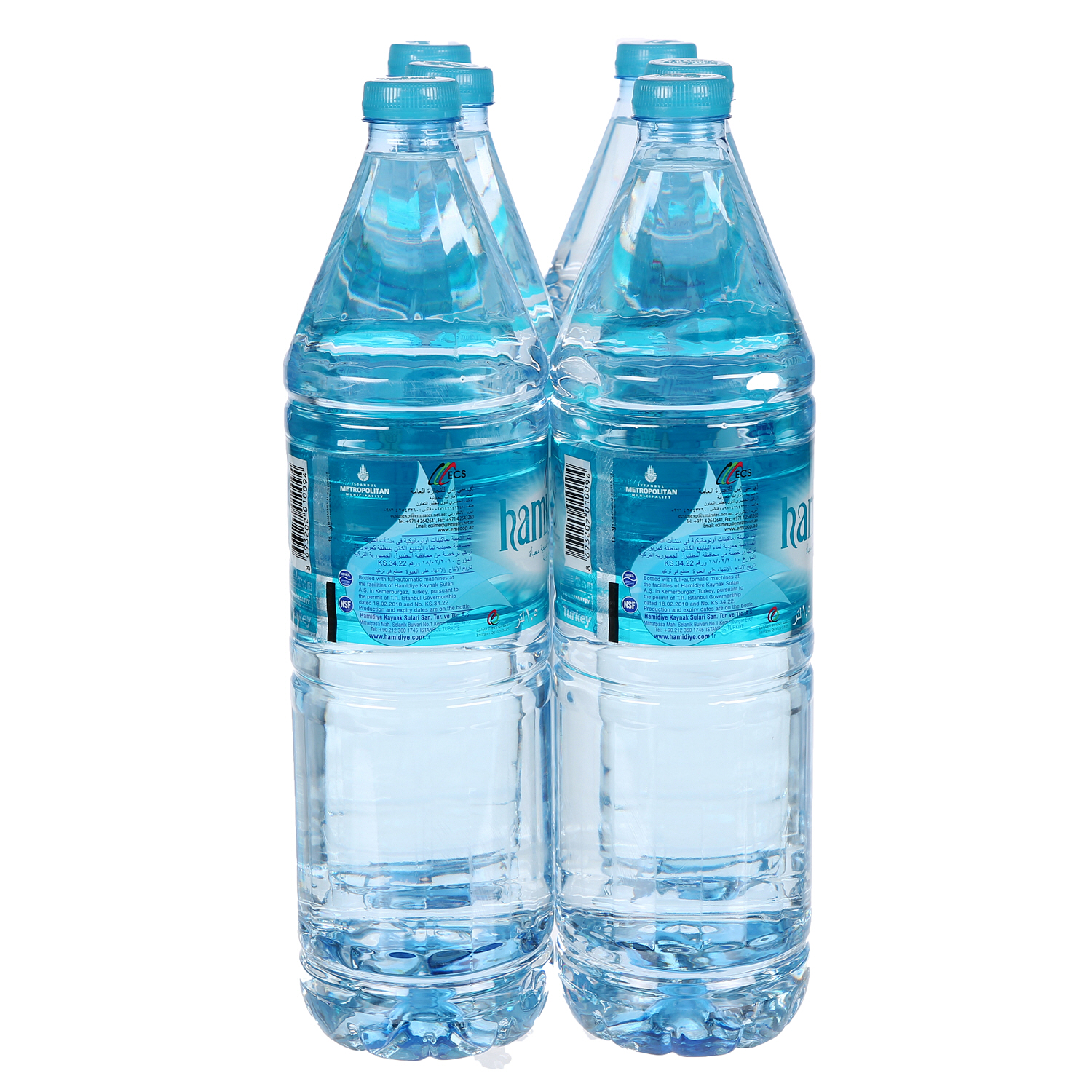 Hamidiya Natural Spring Water 1.5 L × 6 Pack