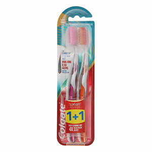 Colgate Tooth Brush Slim Soft Advnce 2'S