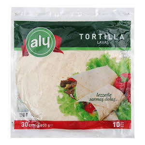 Aly Flour Tortilla 30 cm , 10 Pack 900 g