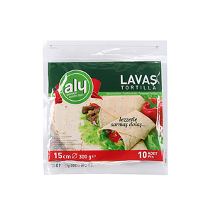 Aly Flour Tortilla 15 cm , 300 g × 10 Pack