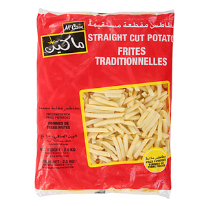 McCain French Fries Straight Cut 2.5 Kg