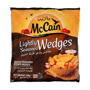 McCain French Fries Seasoned Wedges 750 g