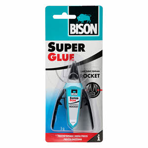 Bison Super Glue Raket 3Gm