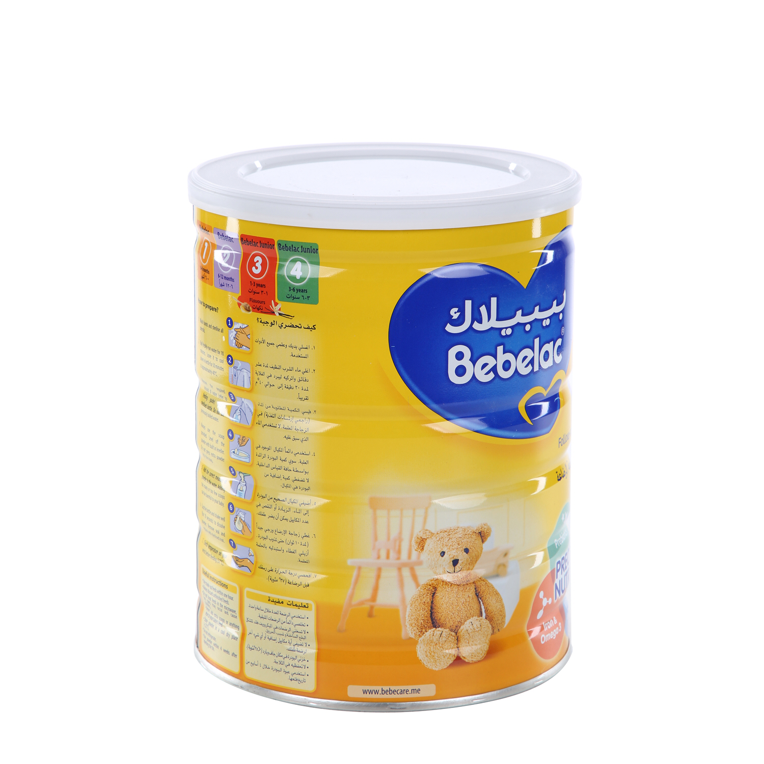 Bebelac Junior No.2 Milk Powder Follow on Formula 900gm