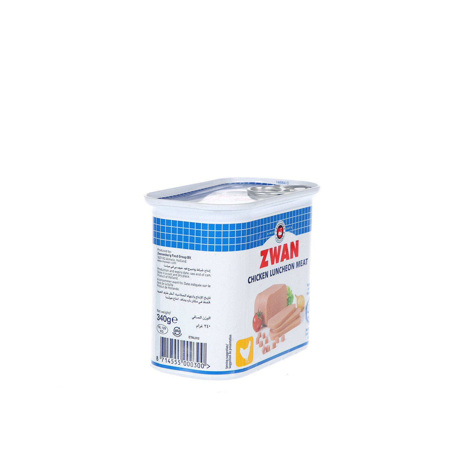 Zwan Luncheon Meat Chicken 340 g