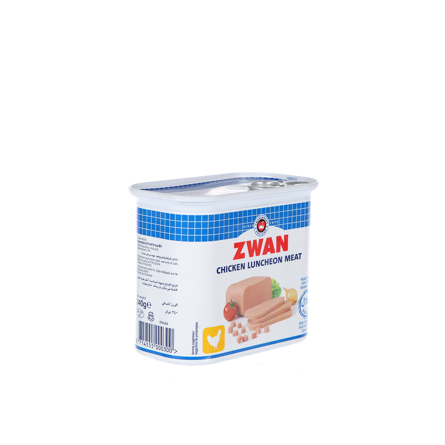 Zwan Luncheon Meat Chicken 340 g