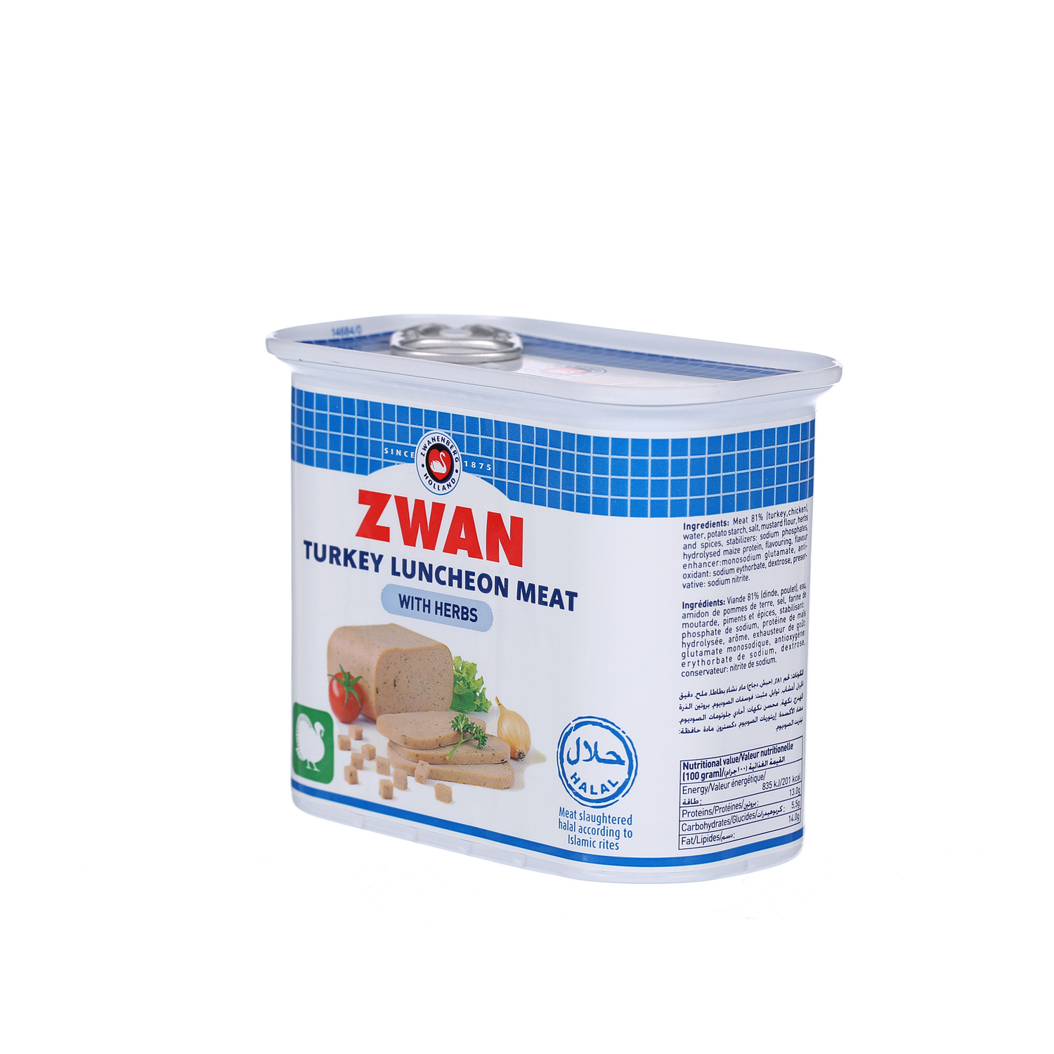 Zwan Luncheon Meat Turkey 340 g