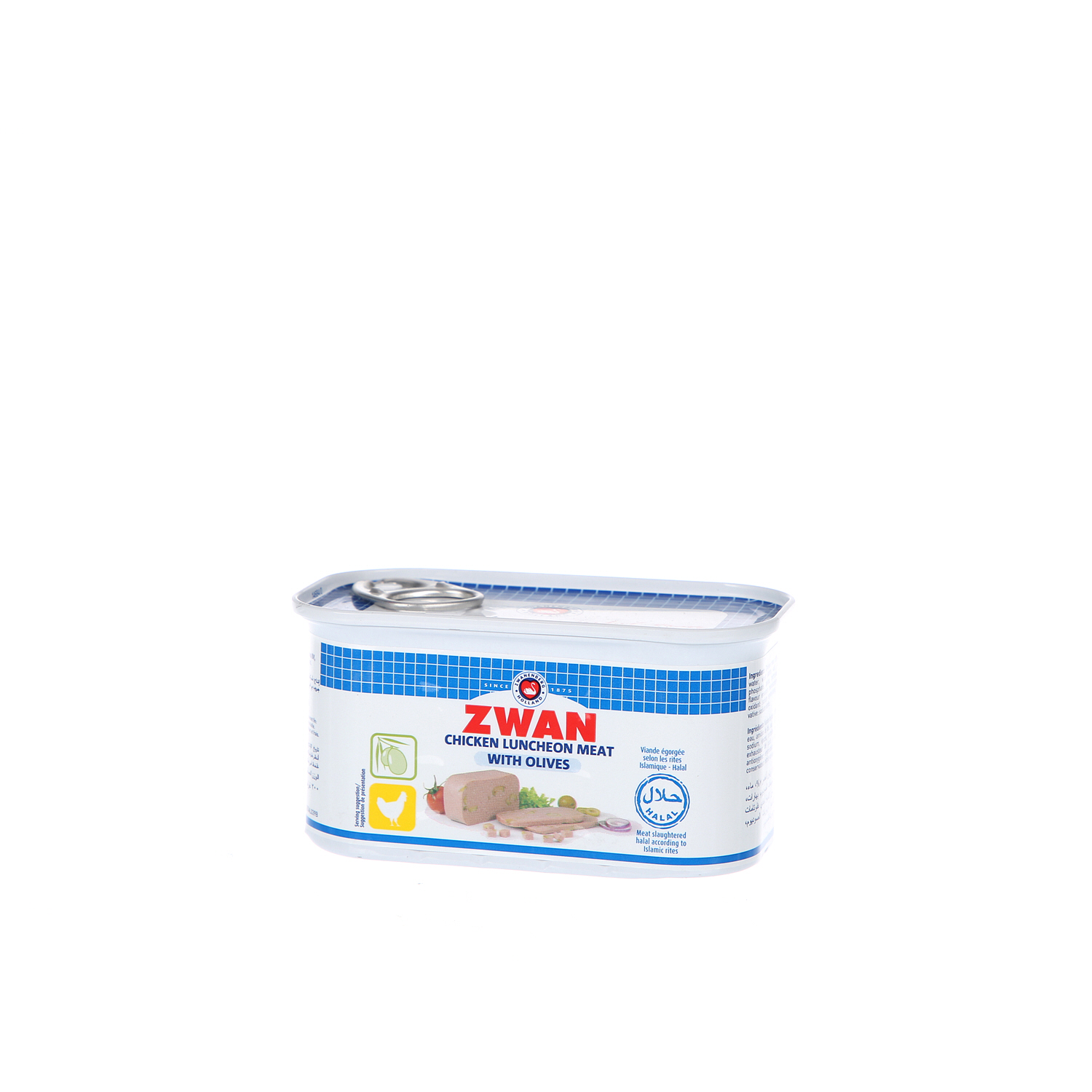 Zwan Luncheon Meat with Olives 200gm