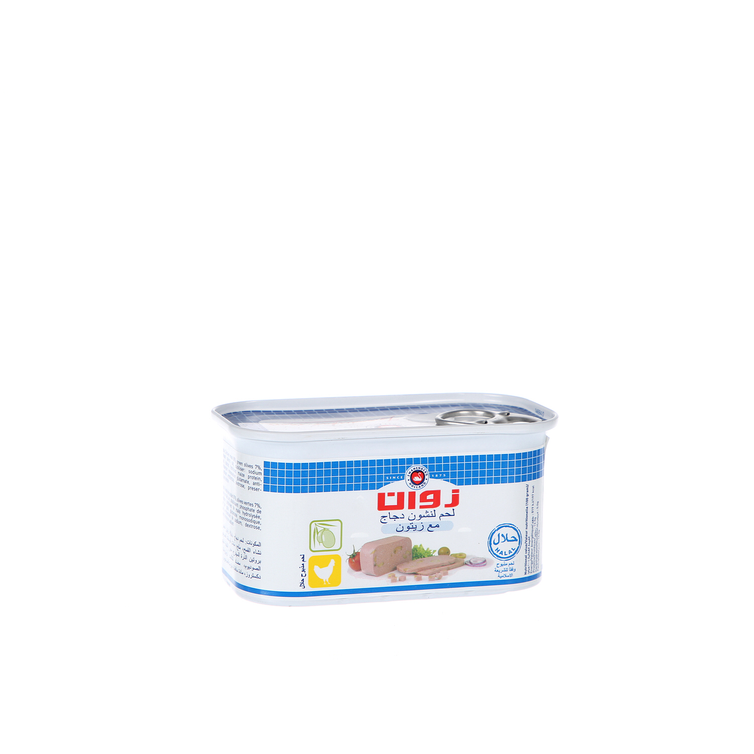 Zwan Chicken Luncheon Meat With Olives 200 g