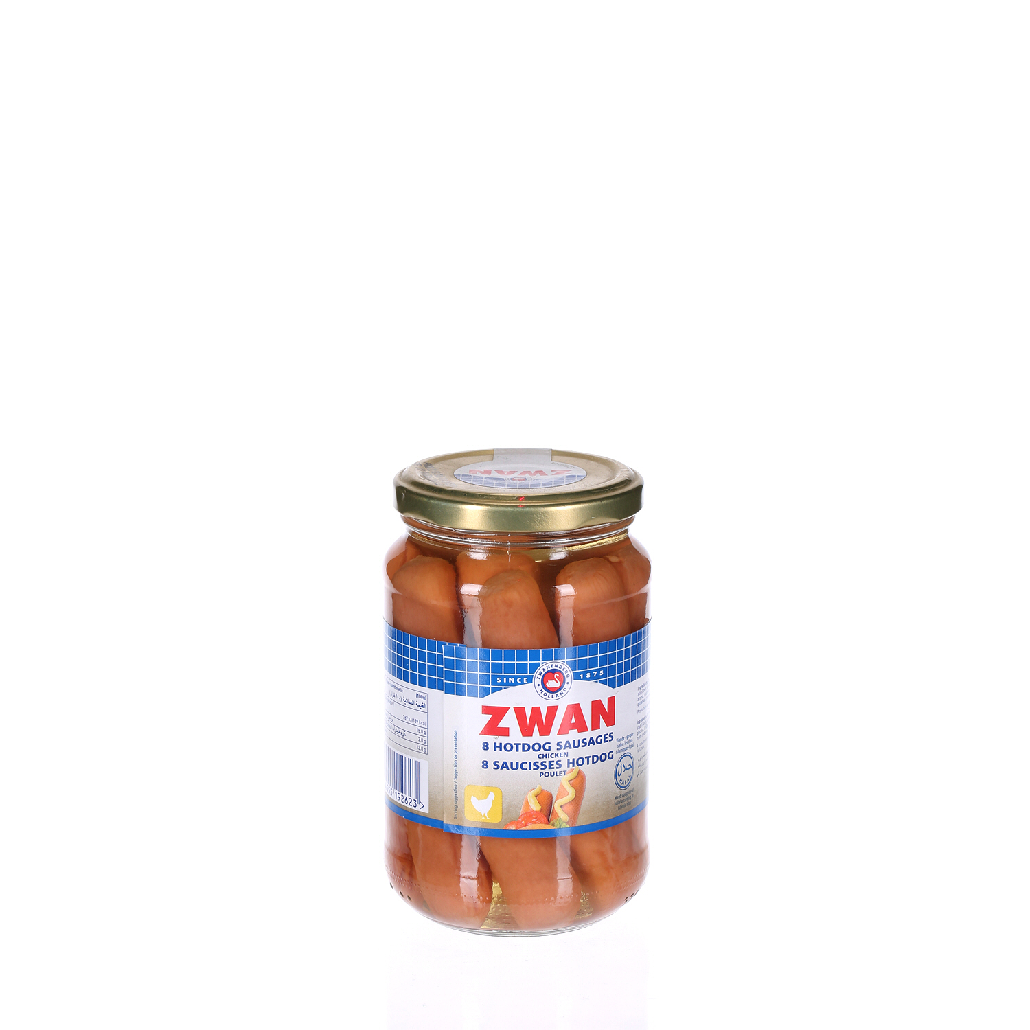 Zwan Hot Dog Chicken Jar 270 g