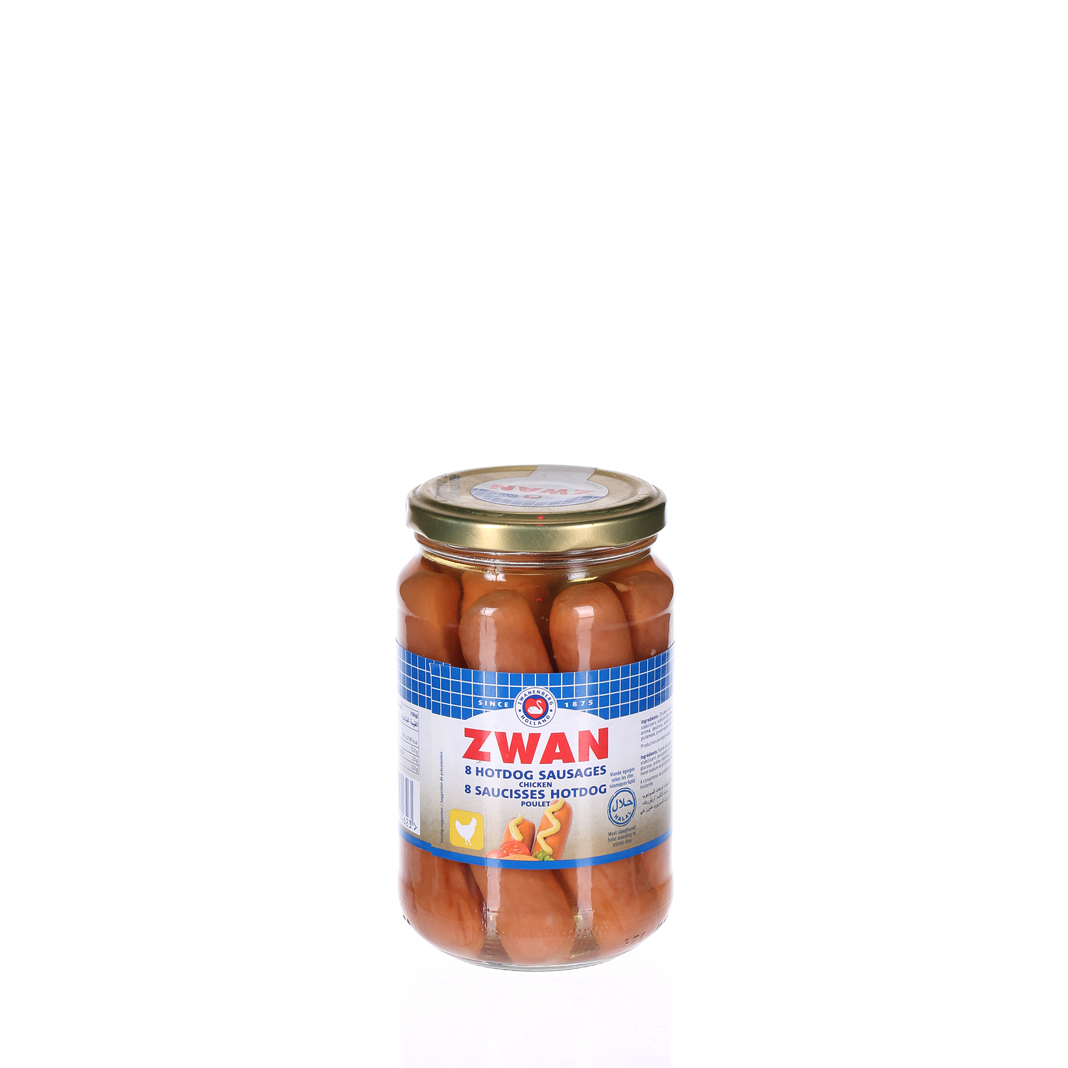 Zwan Hot Dog Chicken Jar 270 g