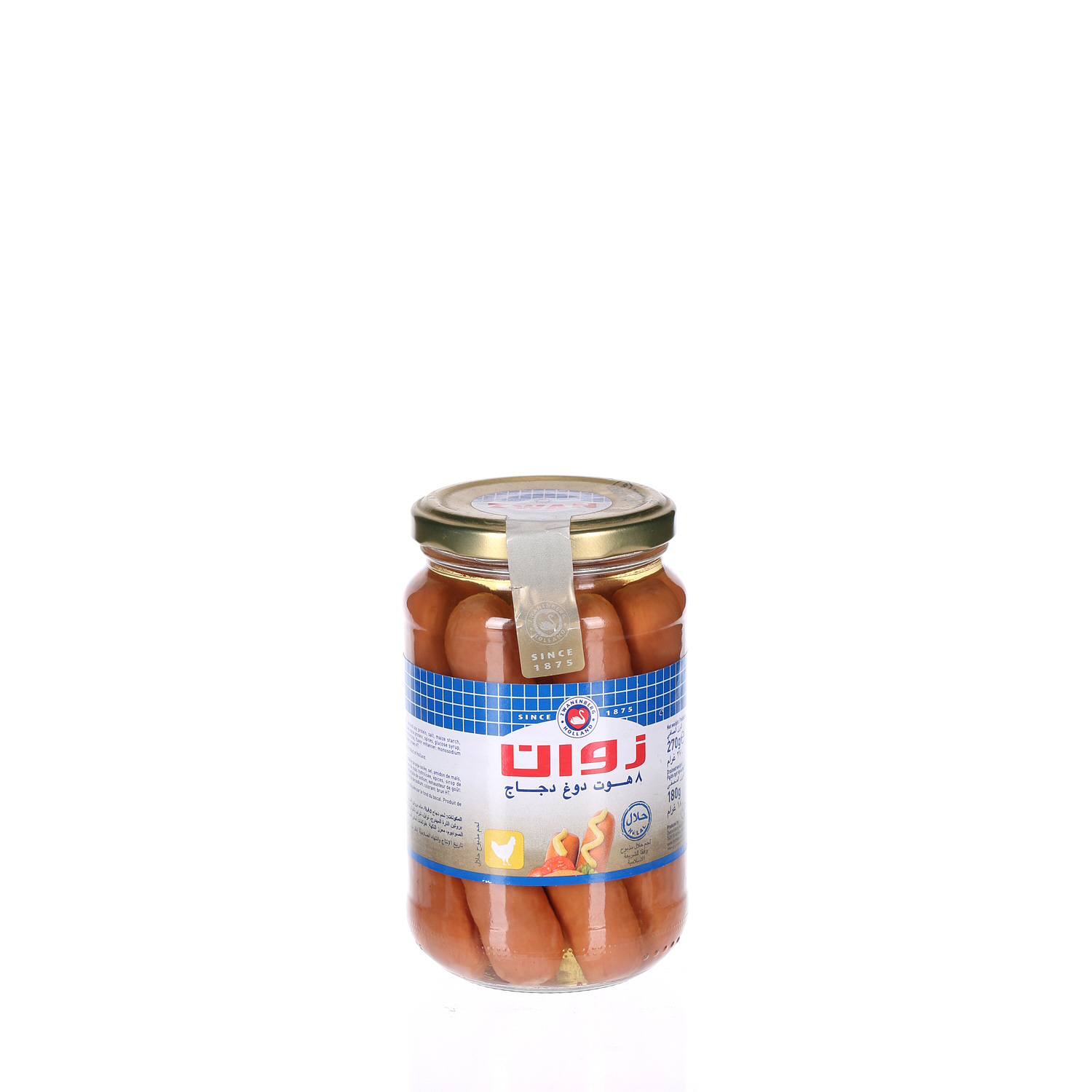 Zwan Hot Dog Chicken Jar 270 g