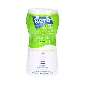 Nezo Salt Low Sodium with Iodine 450 g