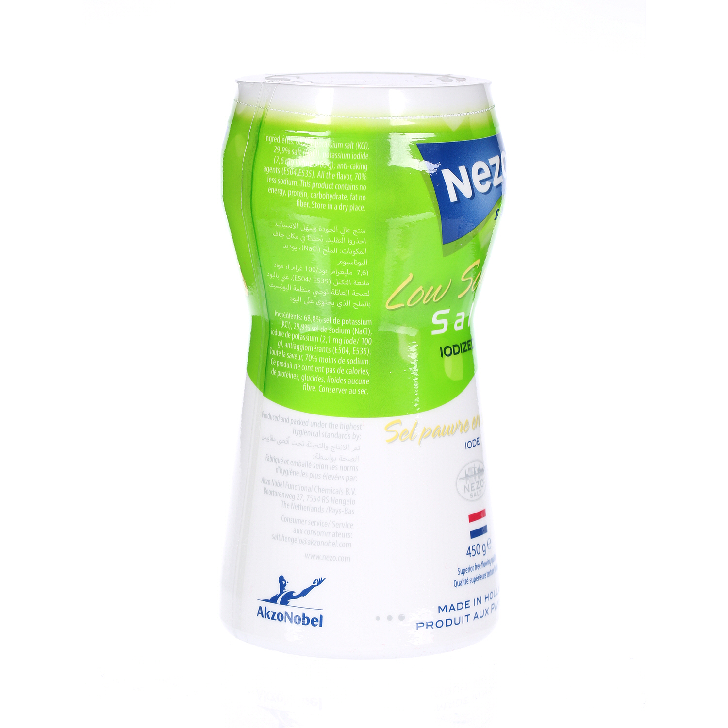 Nezo Salt Low Sodium with Iodine 450 g