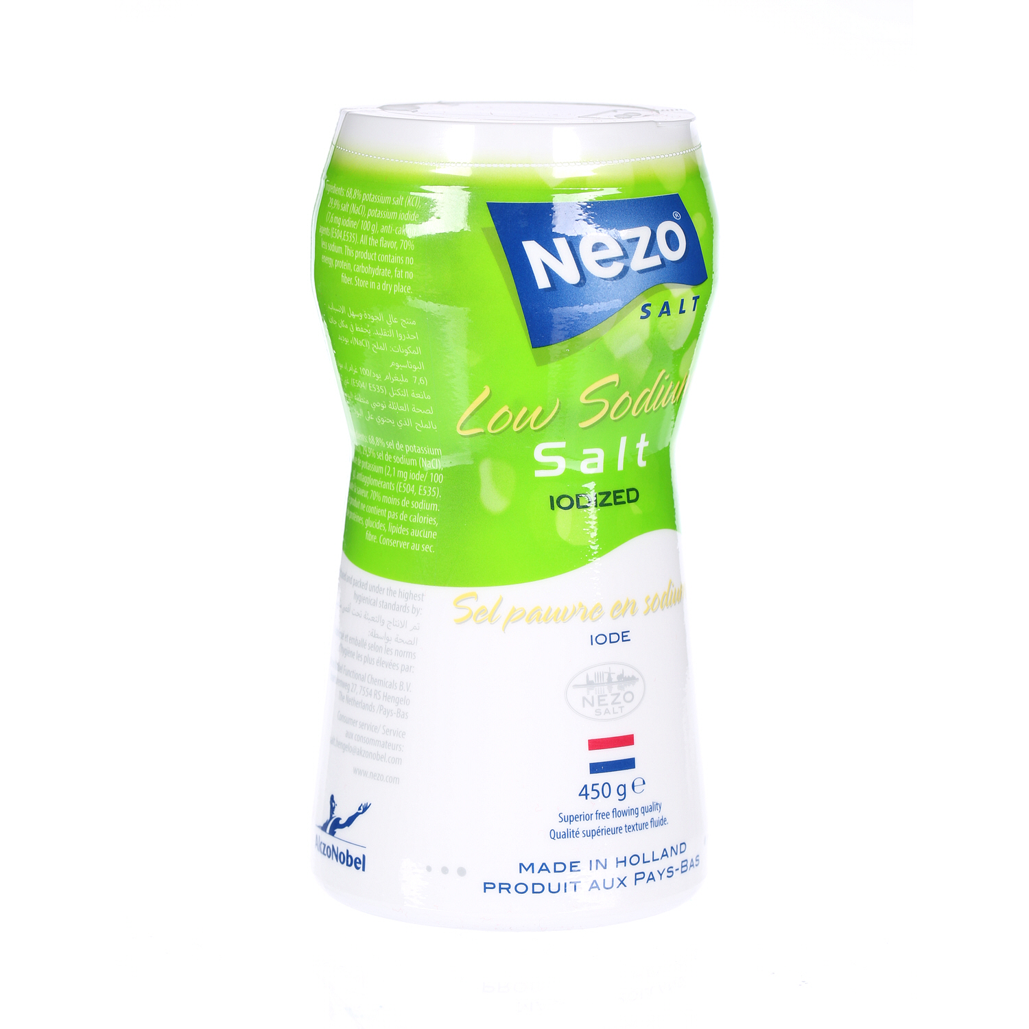 Nezo Salt Low Sodium with Iodine 450 g