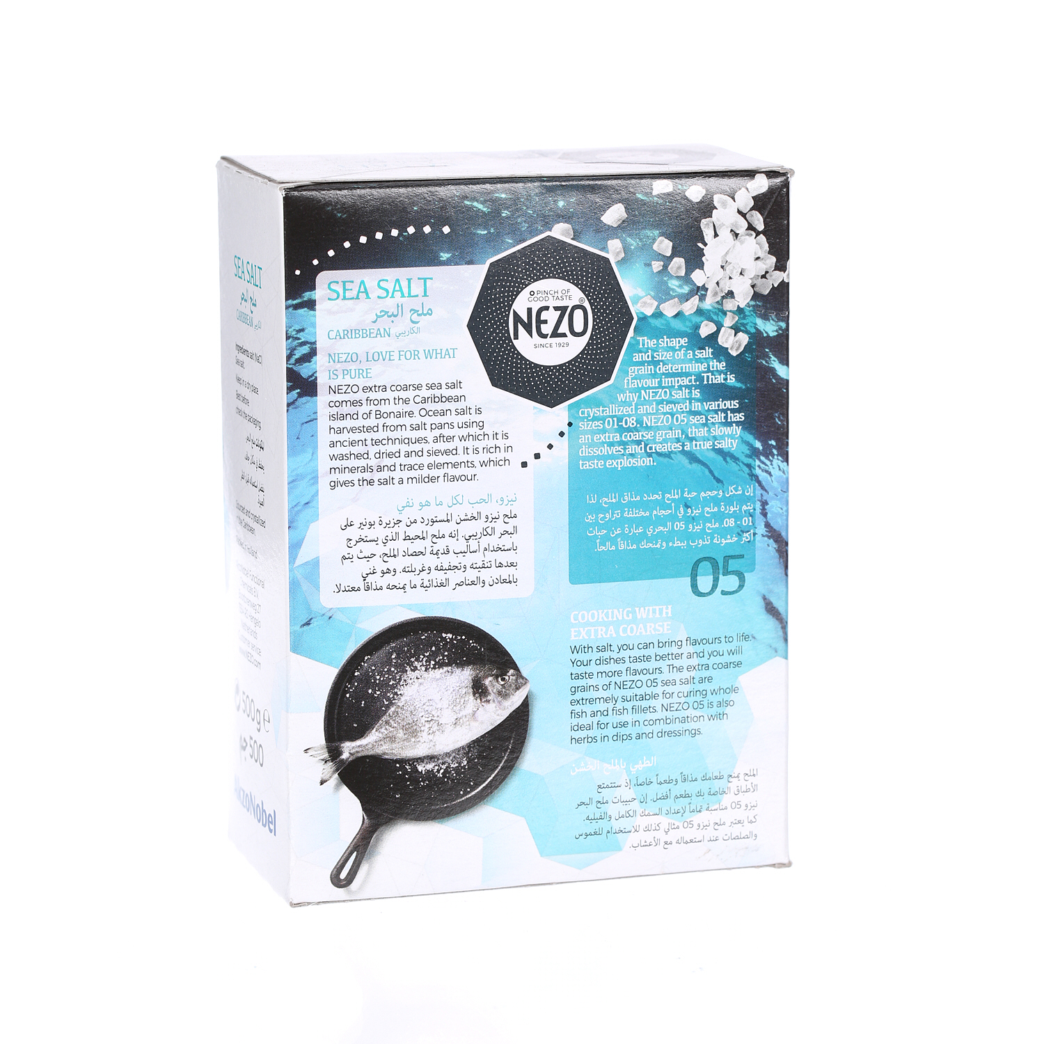 Nezo Coarse Sea Salt 500 g