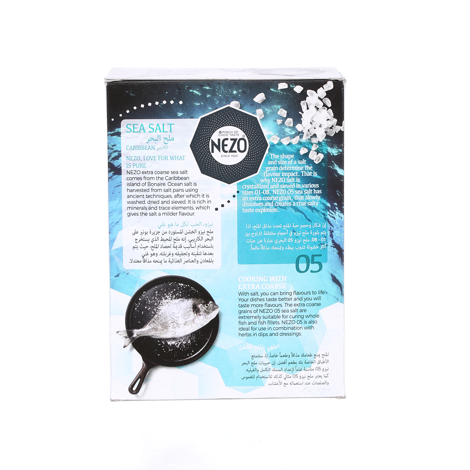 Nezo Coarse Sea Salt 500 g