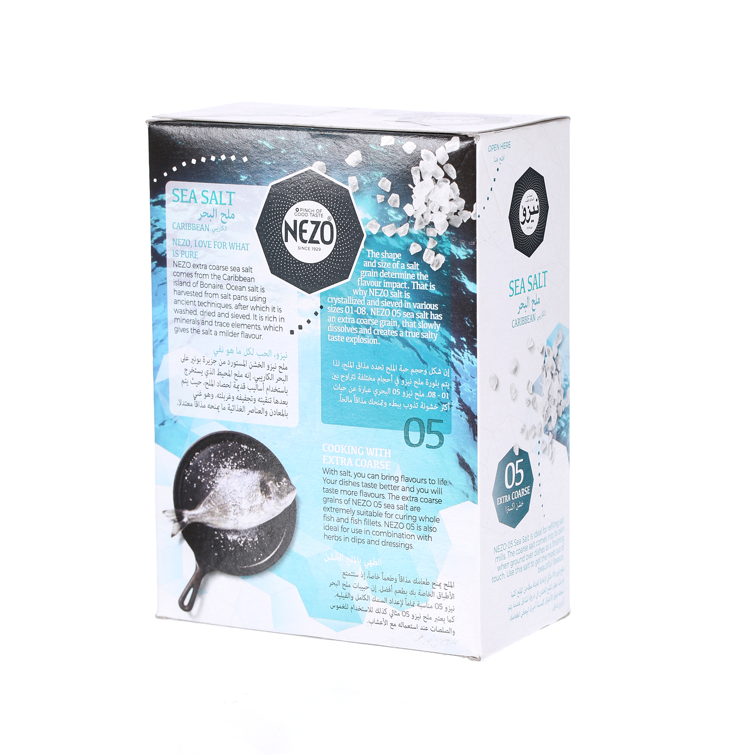 Nezo Coarse Sea Salt 500 g