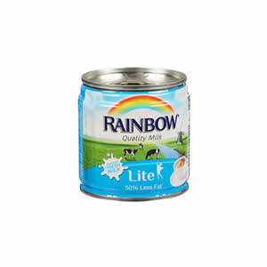 Rainbow Evaporated Milk Lite 170 g