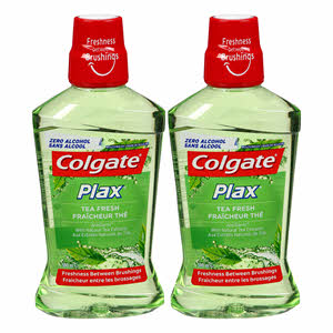 Colgate Plax Mouthwash Fresh Tea 500ml x 2PCS