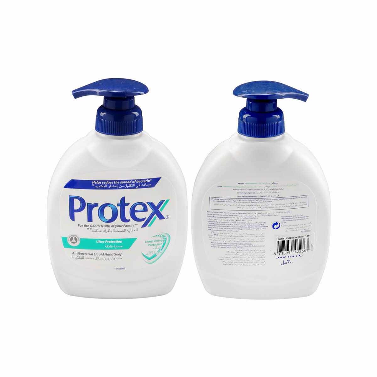 Protex Ultra Antibacterial Protection Moisturizing Liquid Hand Soap ...