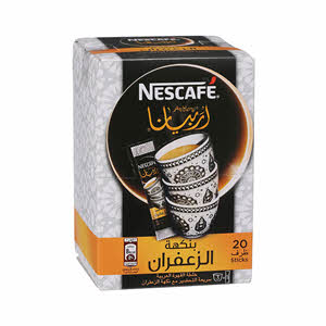 Nescafe Arabiana Coffee With Saffron Taste 20 x 3Gm
