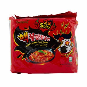 Samyang Extreme Hot Chicken Noodles 140gm x 5PCS