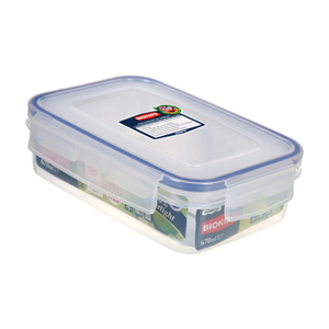 Komax Rectangle Food Container 670ml