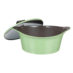 Neoflam Aeni Cooking Saucepan Ceramic Green 28 cm