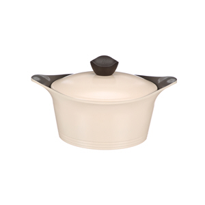 Neoflam Aeni Cooking Saucepan Ceramic Ivory 24Cm