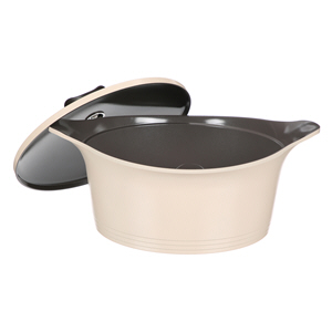 Neoflam Aeni Cooking Saucepan Ciramic White 26Cm