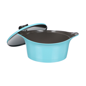 Neoflam Aeni Cooking Saucepan Ciramic Cyan 26 cm