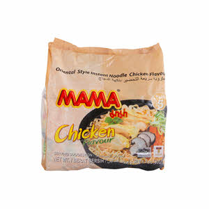 Mama Noodle Chicken Flavour 60gm ×  5PCS