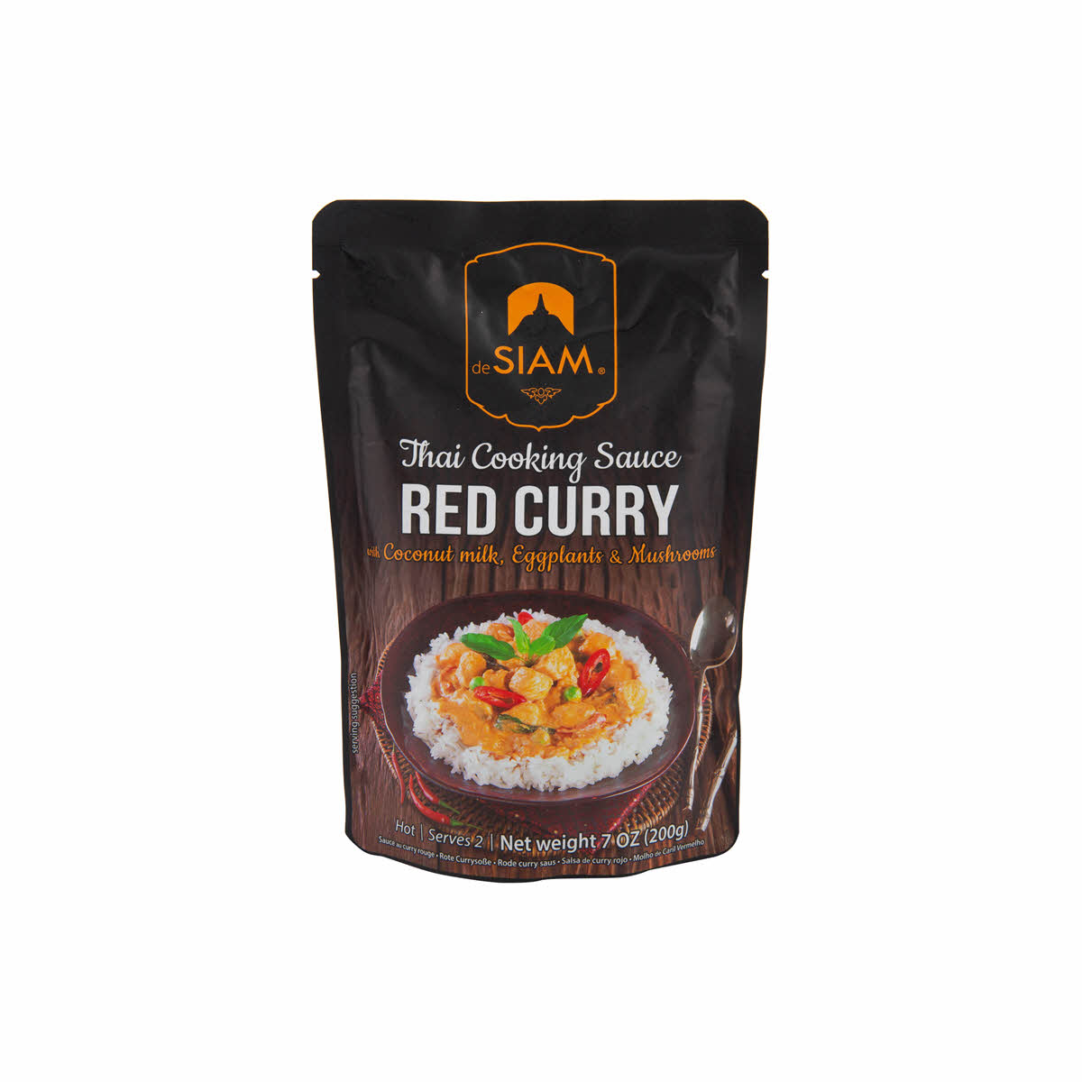 De Siam Red Curry Sauce 200gm | Sharjah Co-operative Society