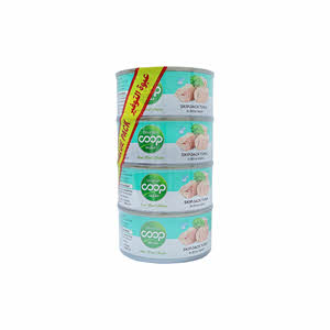 Sharjah Coop Skipjack Tuna Water & Salt 185 g × 4 Pack