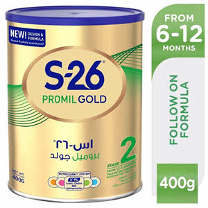 Wyeth Promil S-26 Gold 2 Milk Powder 400gm