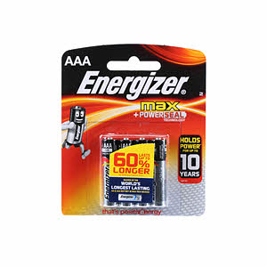 Energizer Power Seal E92 Bp4 AAA