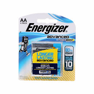 Energizer Advanced Power Boost Aa Battery 4 Pcs