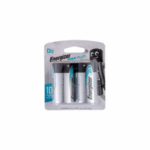 Energizer Batteries Maxplus D Ep95P2